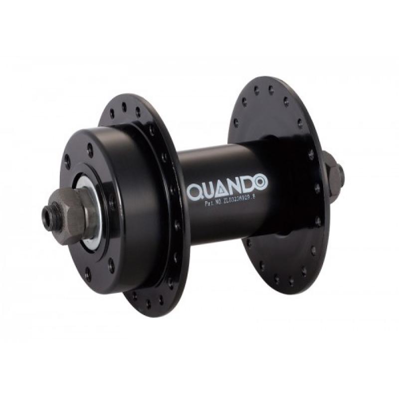 Купить Втулка передняя под диск Quando KT-M65F 32H QR 108mm эксцентрик стальн. черн.